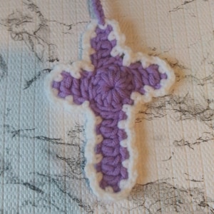 Crocheted Cross Bookmarks!
