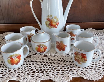 vintage Bareuther Waldsassen Bavaria tea set