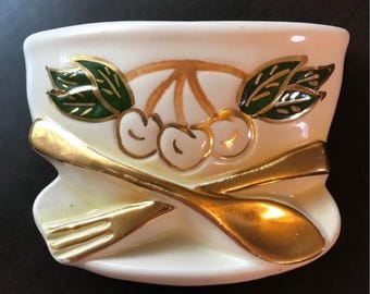 Vintage Wall Pocket Planter