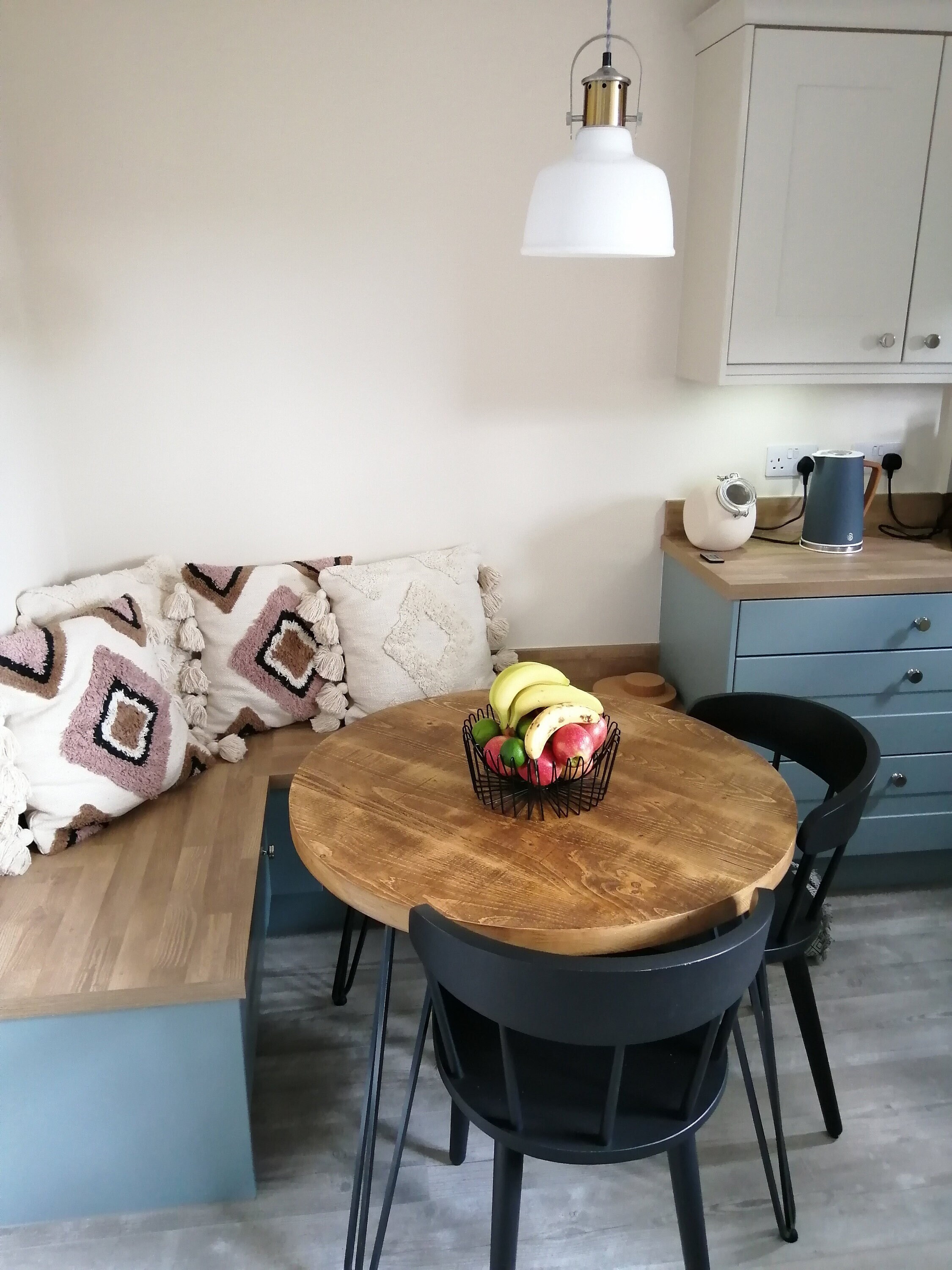 Handmade Round Rustic Solid Wood Dining Table - as Seen in Vogue - Etsy UK