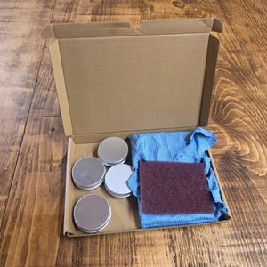 Wax Refinishing Kit – Bring Your Tables Back to Life
