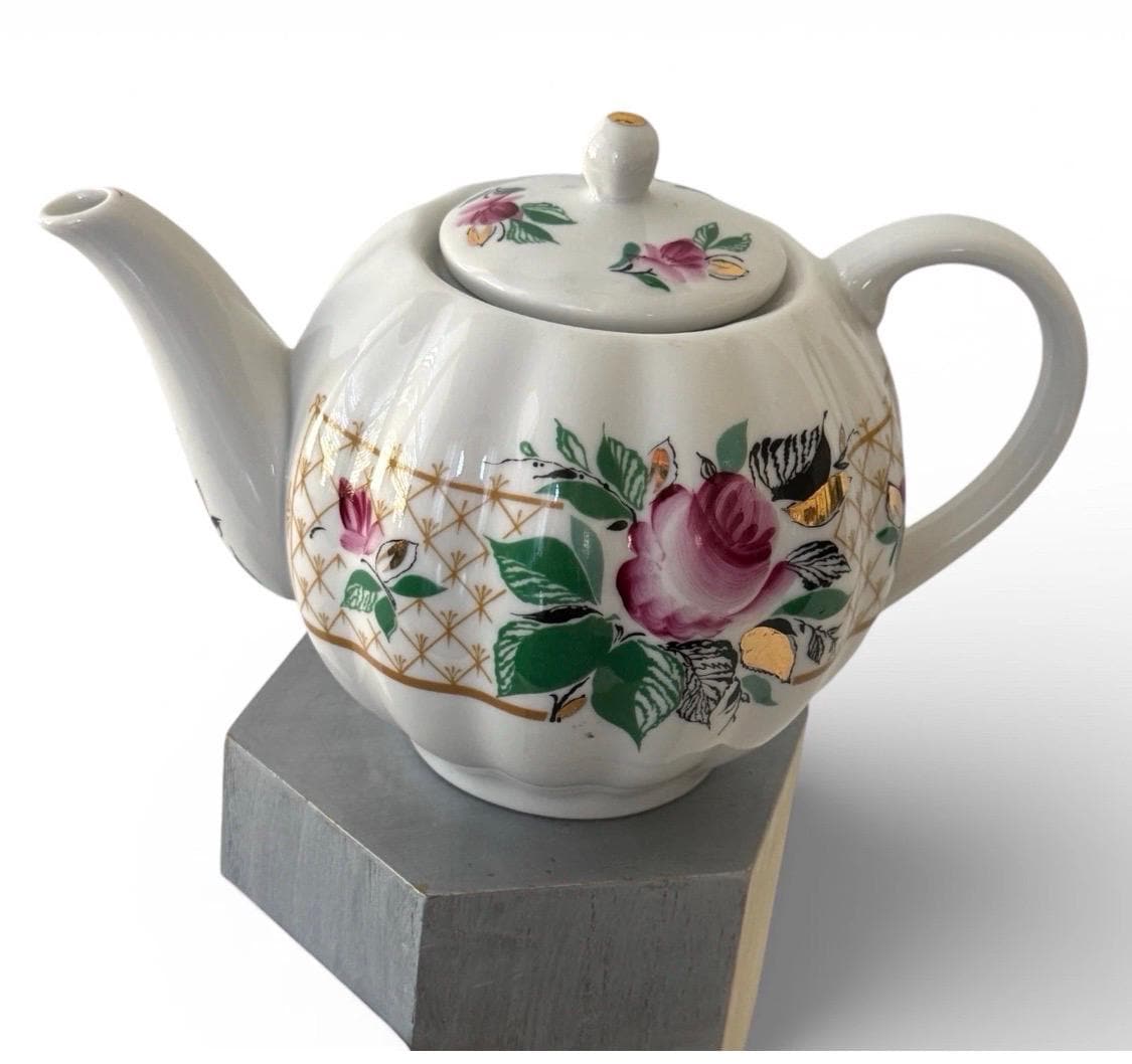 Vintage Lomonosov LFZ Porcelain Tea Set 13pc Dachny/summer Evening ...