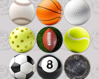 Sports Car Coaster PNG Designs: Pickleball, Baseball, Basketball (Digital Download)
