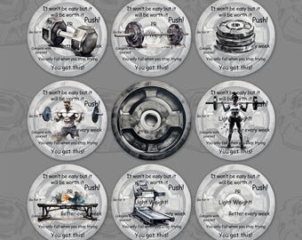 Diseños PNG de sublimación de posavasos para automóvil con afirmaciones de entrenamiento Diseños PNG de sublimación de posavasos para automóvil Gym Rat Juego de 9 diseños PNG de posavasos para automóvil