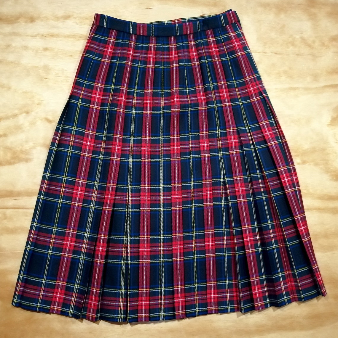 Vintage Fletcher Jones Tartan Kilt Etsy