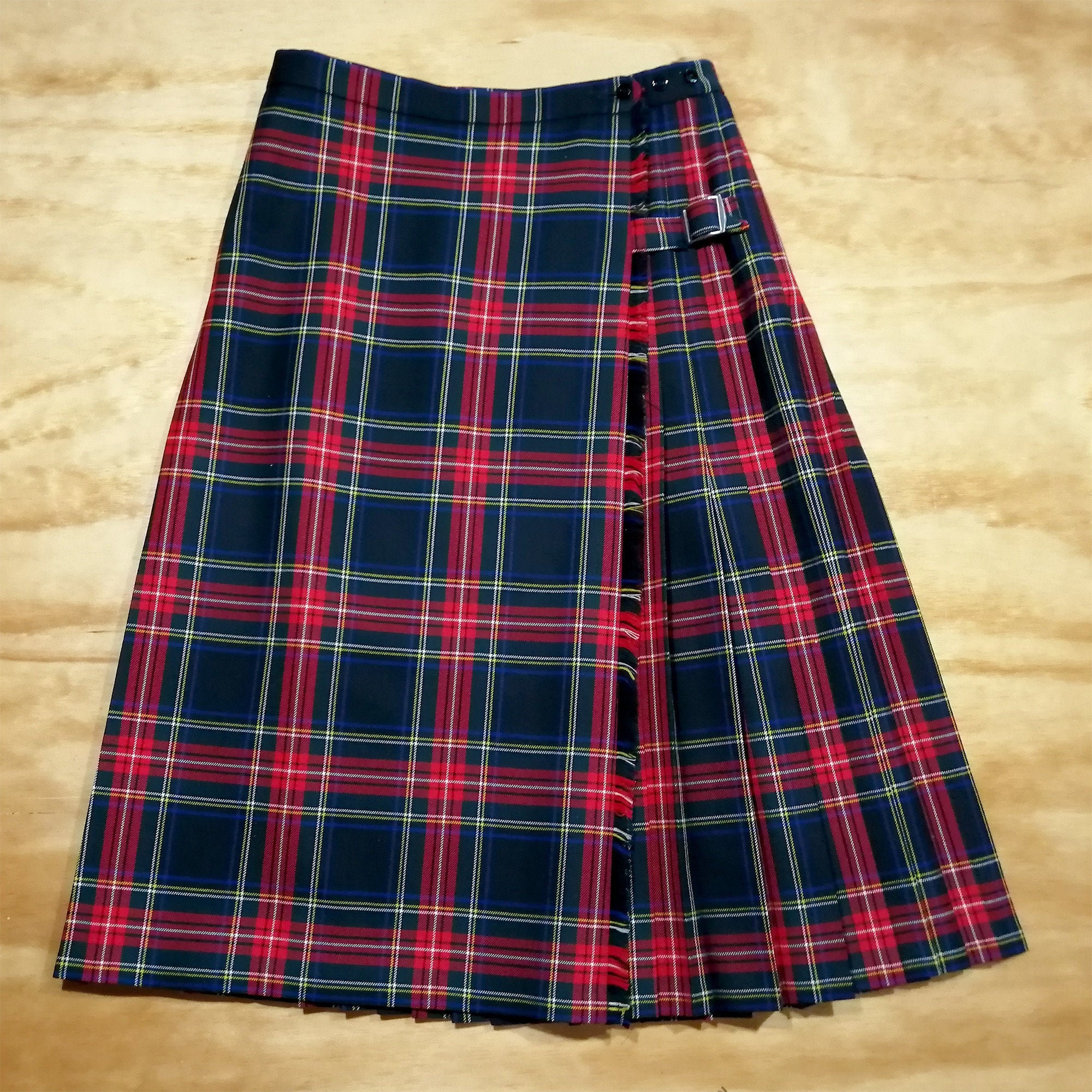 Vintage Fletcher Jones Tartan Kilt Etsy