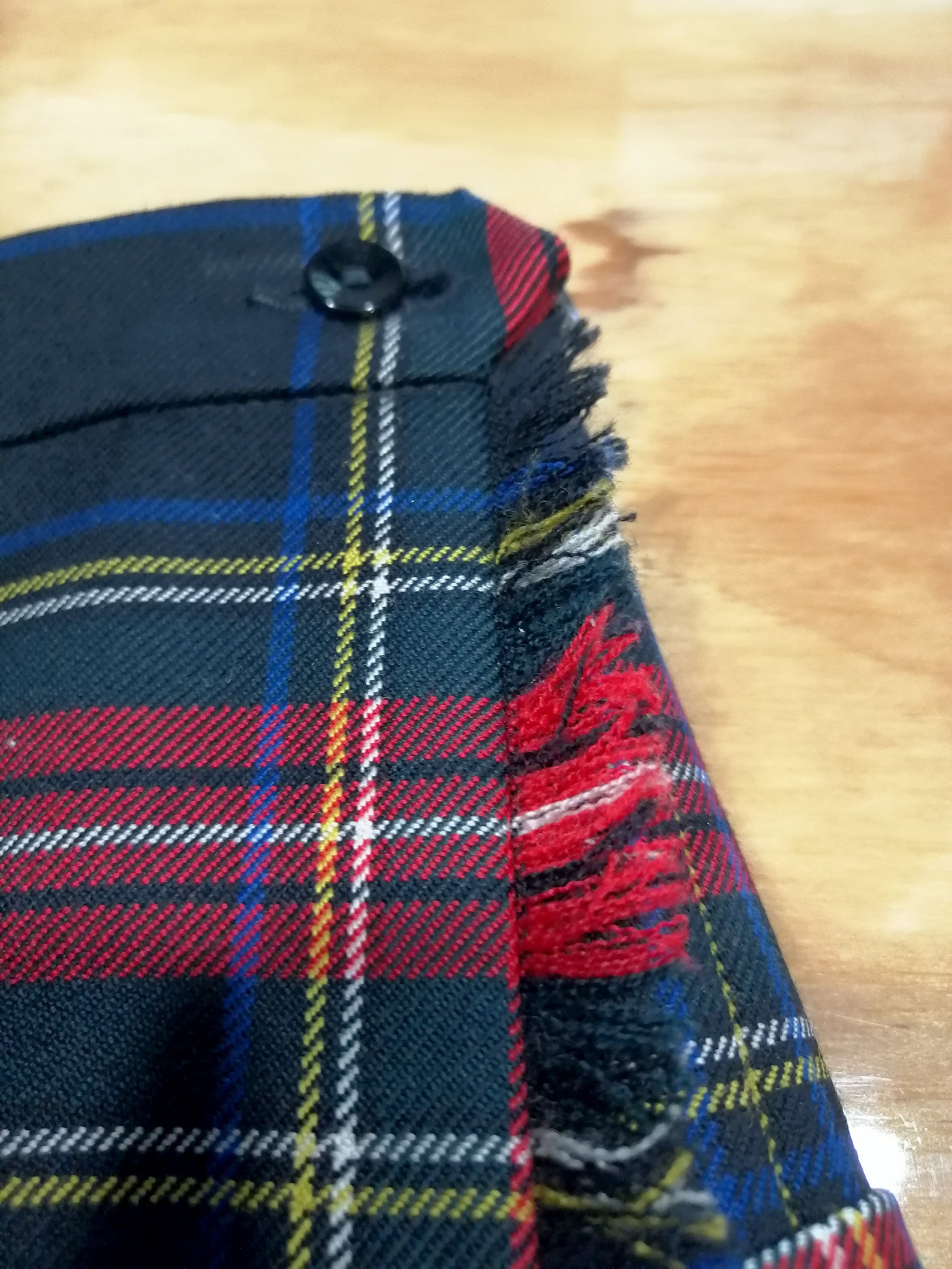 Vintage Fletcher Jones Tartan Kilt Etsy