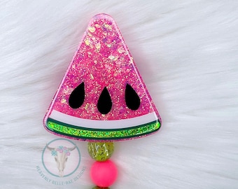Watermelon Badge Reel/ Summer Badge Reel
