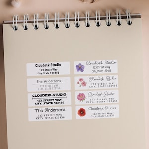 Custom Printed Return Address Labels | Return Address Labels |  Fancy Address Labels | Return Address Stickers |