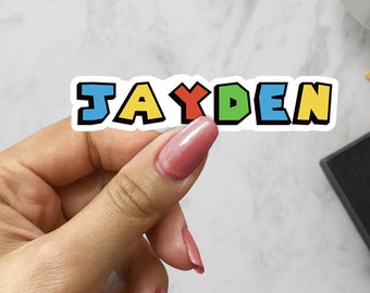 Name Stickers for School | Name Decal | Name Labels for School Supplies | Daycare Stickers | Daycare labels