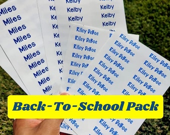 Label Name Stickers - School Supply Labels - Daycare Labels - Personalized Name Labels - Labels for Handmade Items