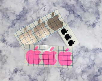 Custom Apple Logo decal for Airpods, Airpods Max, Iphone, Ipad , and Macbook | Apple Logo Vinyl Decal | Iphone Logo Sticker