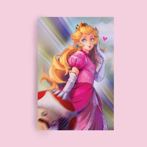 Princess Peach Poster Print