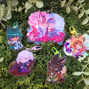FFXIV Dawntrail Acrylic Keychains