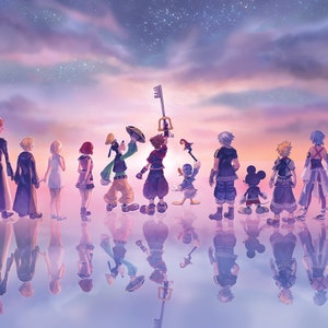 Kingdom Hearts 3 Poster Print - Etsy