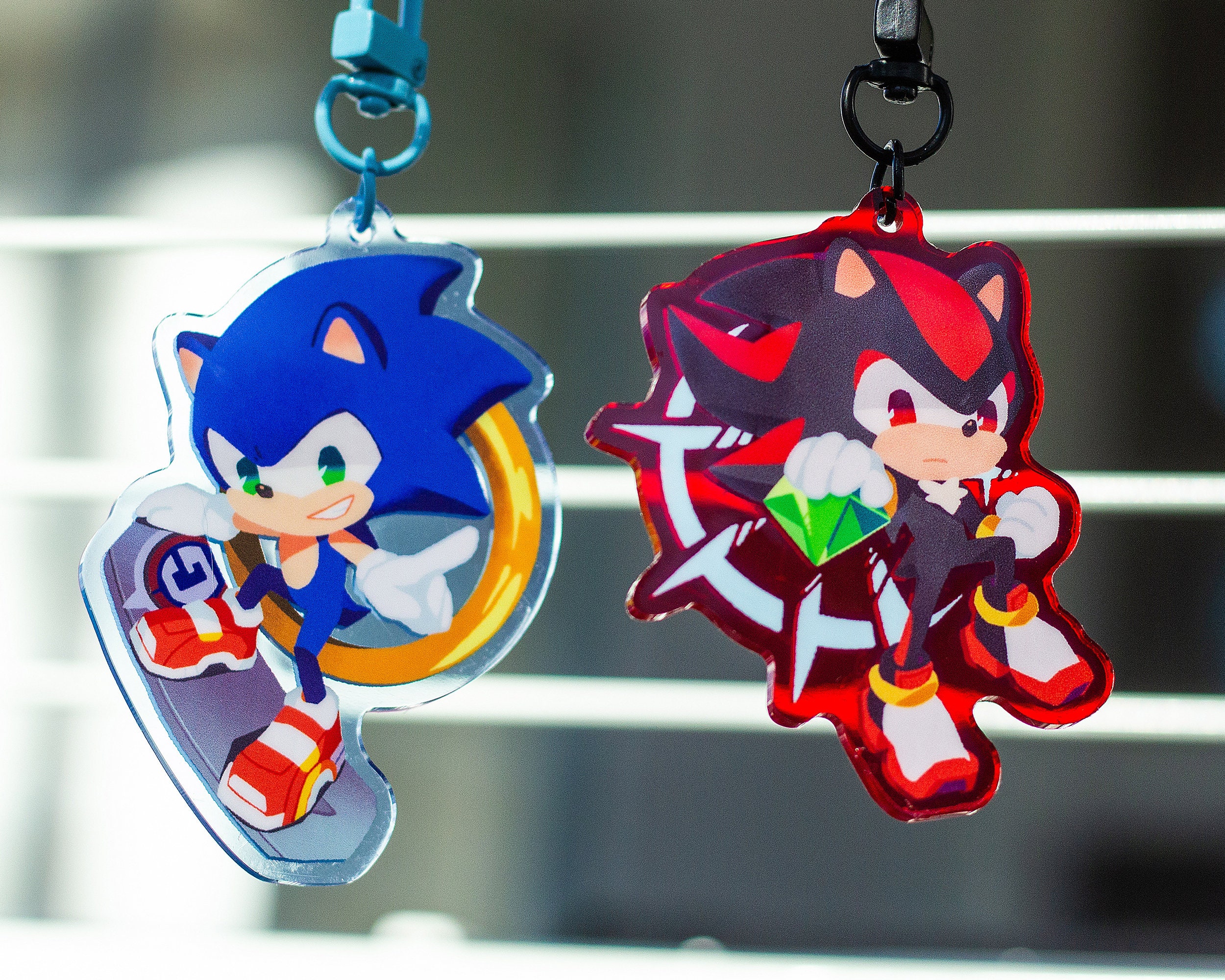 Sonic X Shadow Acrylic Keychains 