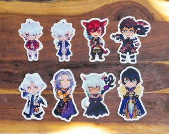 FFXIV Character Vinyl Stickers