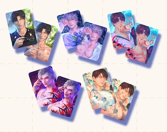 Cartes photo Love & Deepspace recto-verso