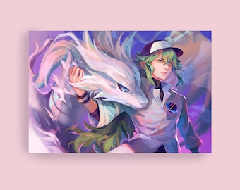 ポケモン コレクタブルアート Nのレシラム 複製原画 ポケットモンスター 複製原画 コレクタブルアートPG「Nのレシラム