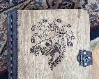 Magna Liber Consocia, a larger tabletop companion book and handcrafted game box (special edition - D&D Beholder)