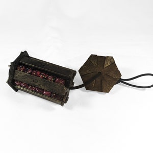 Lantern-style Dice Caddy wooden image 3