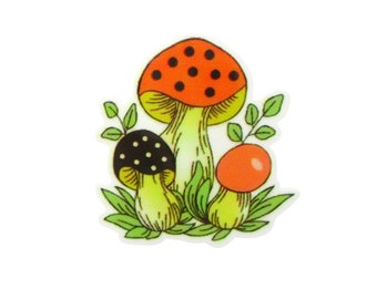 Mushroom Resin Needle Minder for Cross Stitch  (D108)