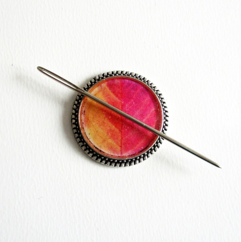 Fall Leaf Resin Needle Minder