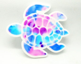 Watercolor Turtle Resin Needle Minder D71