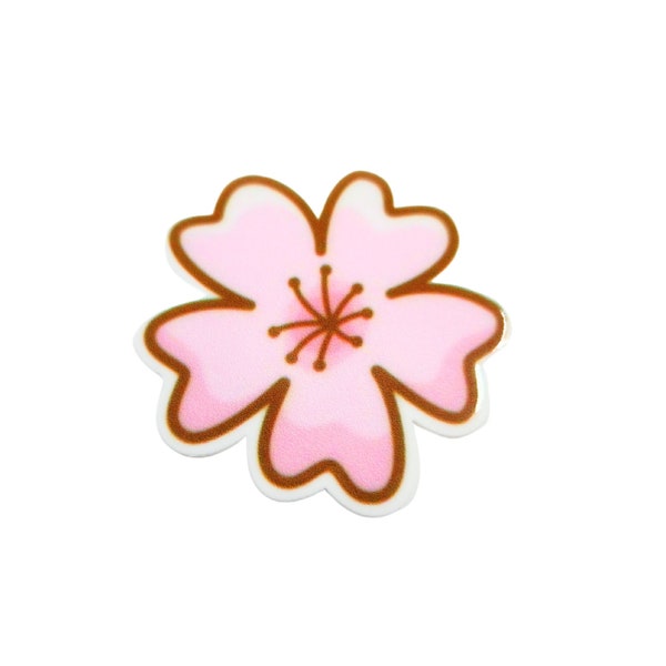 Cherry Blossom Resin Needle Minder for Cross Stitch  G177