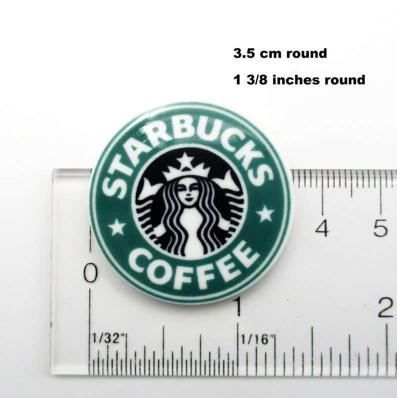 Green Coffee Drink Resin Needle Minder D86