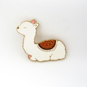 Alpaca Orange Metal Needle Minder