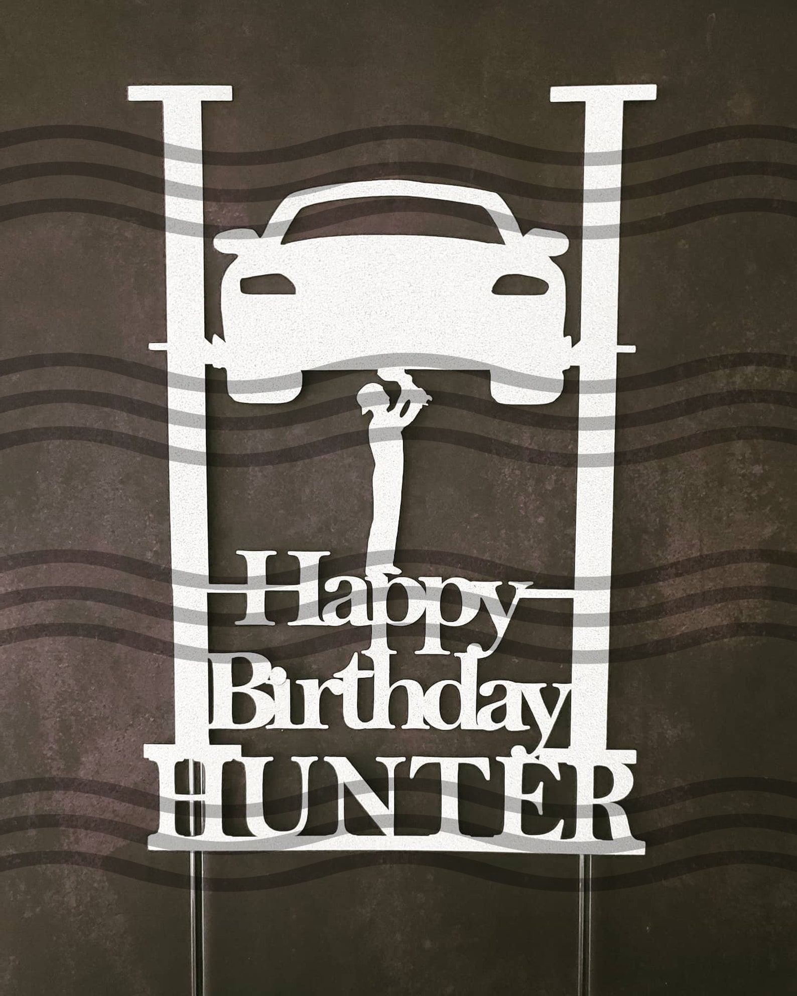 Mechanic Cake Topper Personalized Happy Birthday Cake Topper - Etsy
