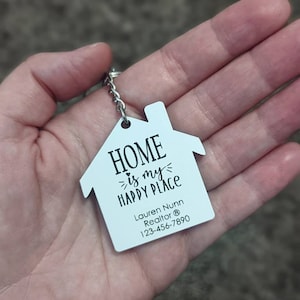 Home is my Happy Place - Real Estate Closing Gift