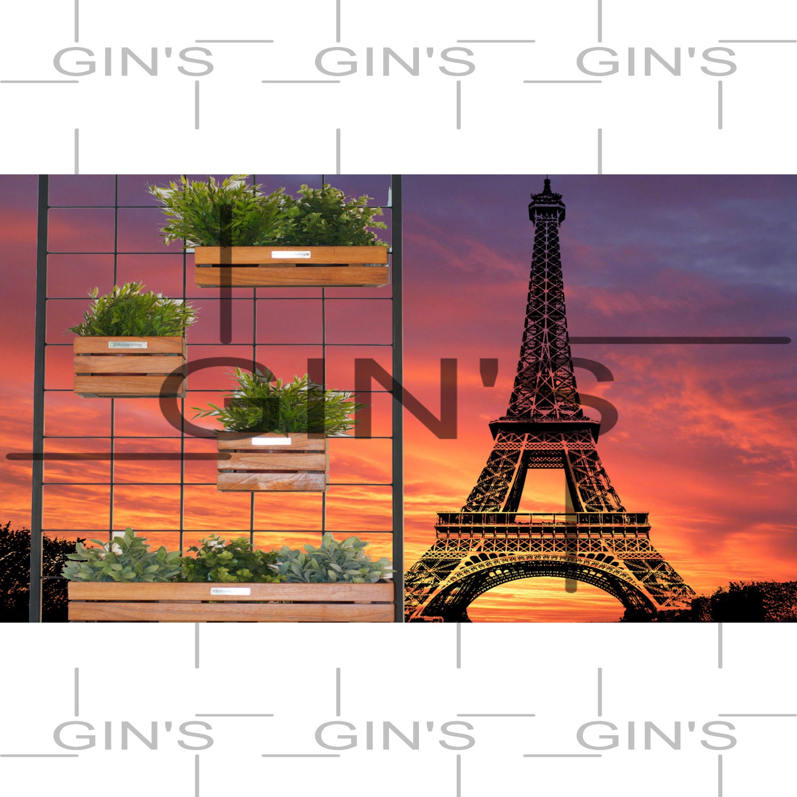 Zoom Background Eiffel Tower Paris Scenes Etsy