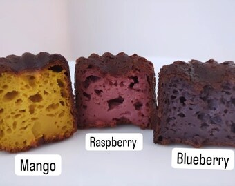 The Fruity Box (Half dozen) | French Pastry (Raspberry-Blueberry-Mango) LIMITED EDITION