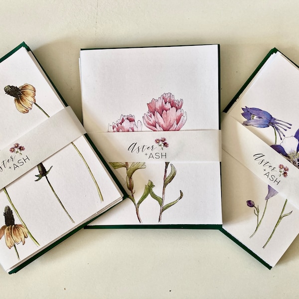 8 Colorado Wildflower Greeting Cards, Blank