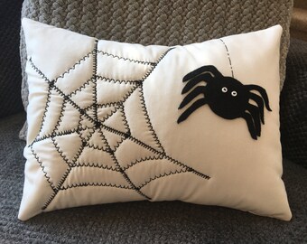 Halloween Patchwork Pillow Cover Decorative Pillow Cover 12 x 16 Pillow Cover Skeleton Pillow cover