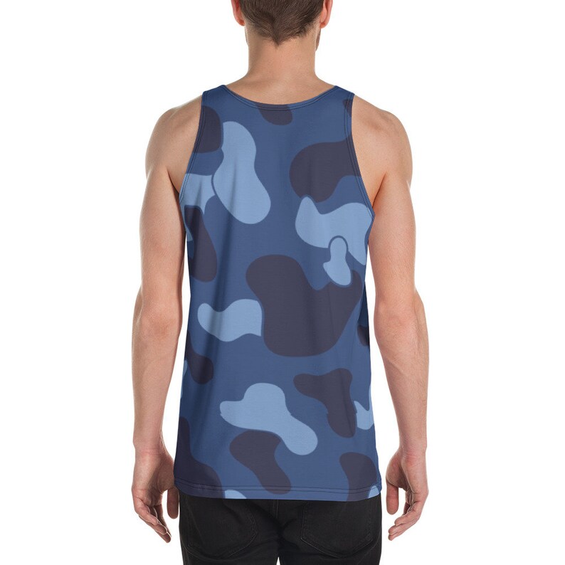 Sports Camouflage Muscle Top Camouflage Men Tank Top Summer Etsy