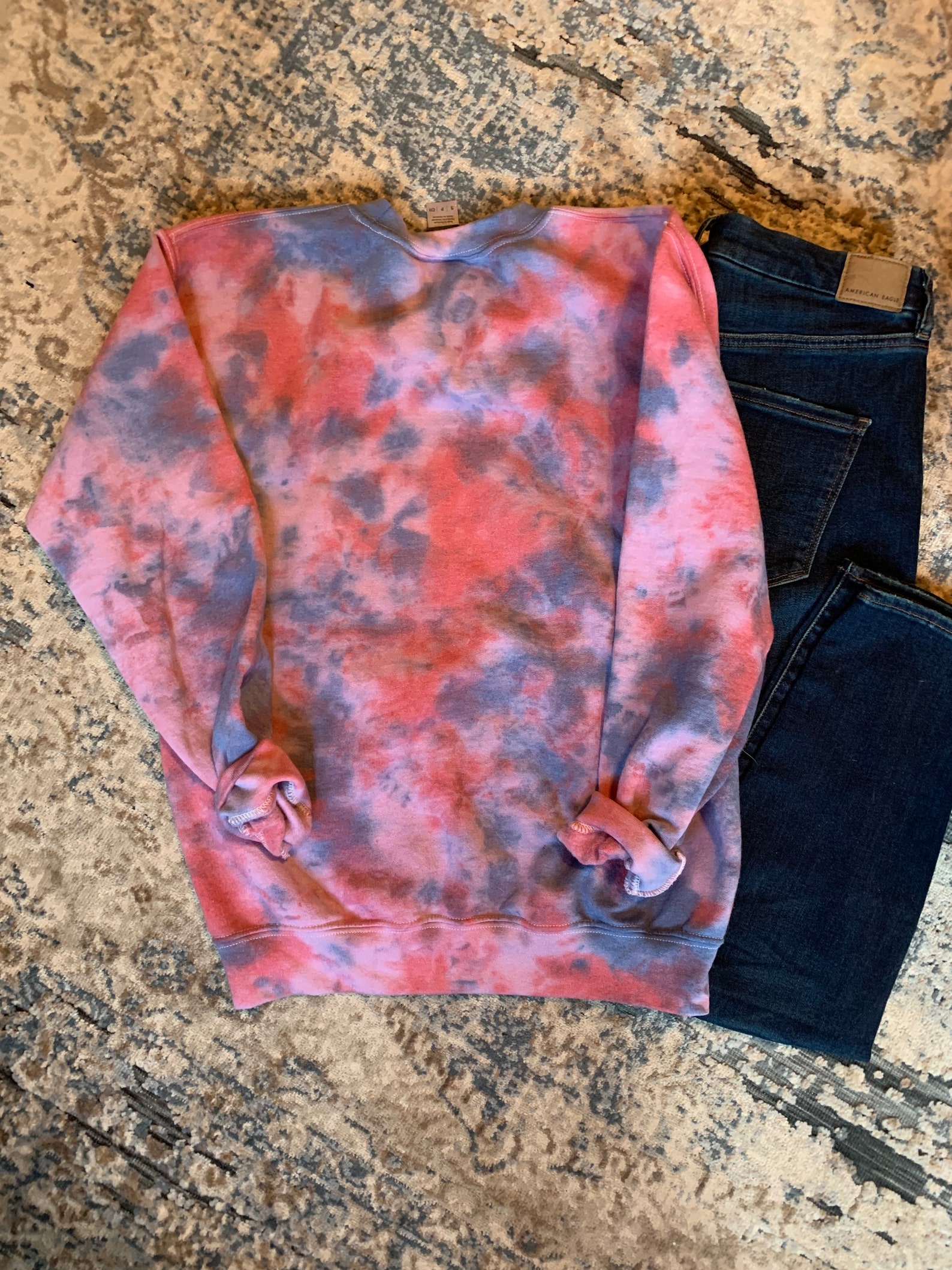 Buffalo Bills Sweatshirt Buffalo Bills Tie Dye Sweatshirt - Etsy