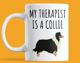 Rough Collie Mug Etsy