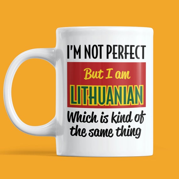 Lithuanian Coffee Mug Funny Lithuania Gift for Baltic Dad | Etsy