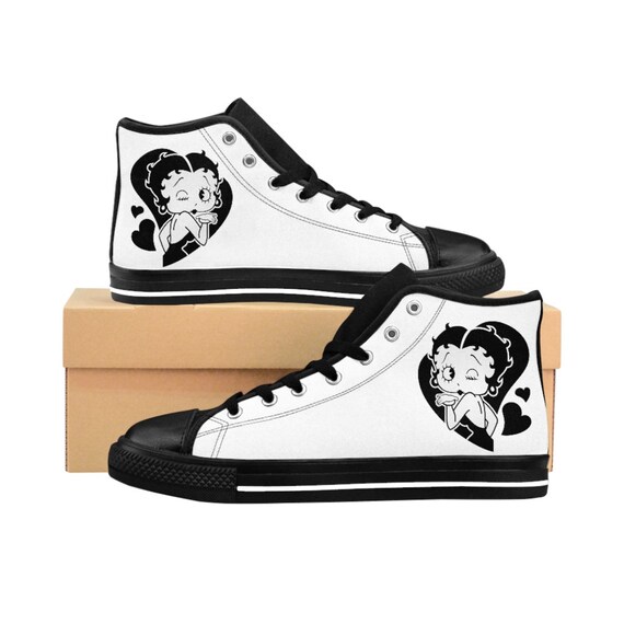 betty boop canvas shoes