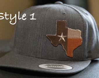 Texas Star Texas Proud Adjustable Sandwich Baseball Caps Fashion Pointed Cap Headgear