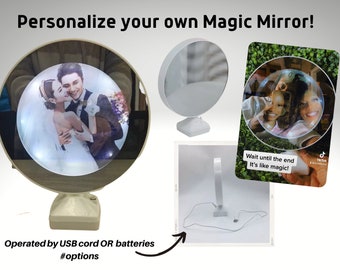 Personalized Magic Mirror - Gifts for her - Gifts for Daughter - Christmas Gifts - Memorial Gift - Vanity Mirror - Gifts for wife - Mirror