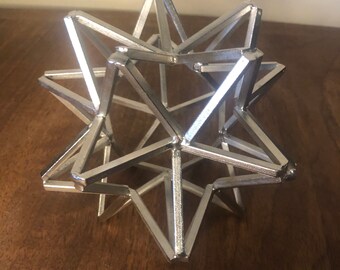 Geometric Sculpture, Hand Welded