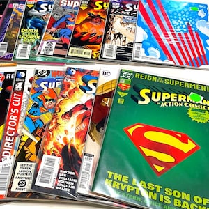 Kit de iniciación al mundo del cómic: elige a tu héroe / 15 cómics seleccionados / Set para principiantes de Marvel y DC / Regalo para fans de los cómics