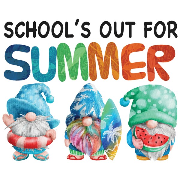 School's out for SUMMER gnomes