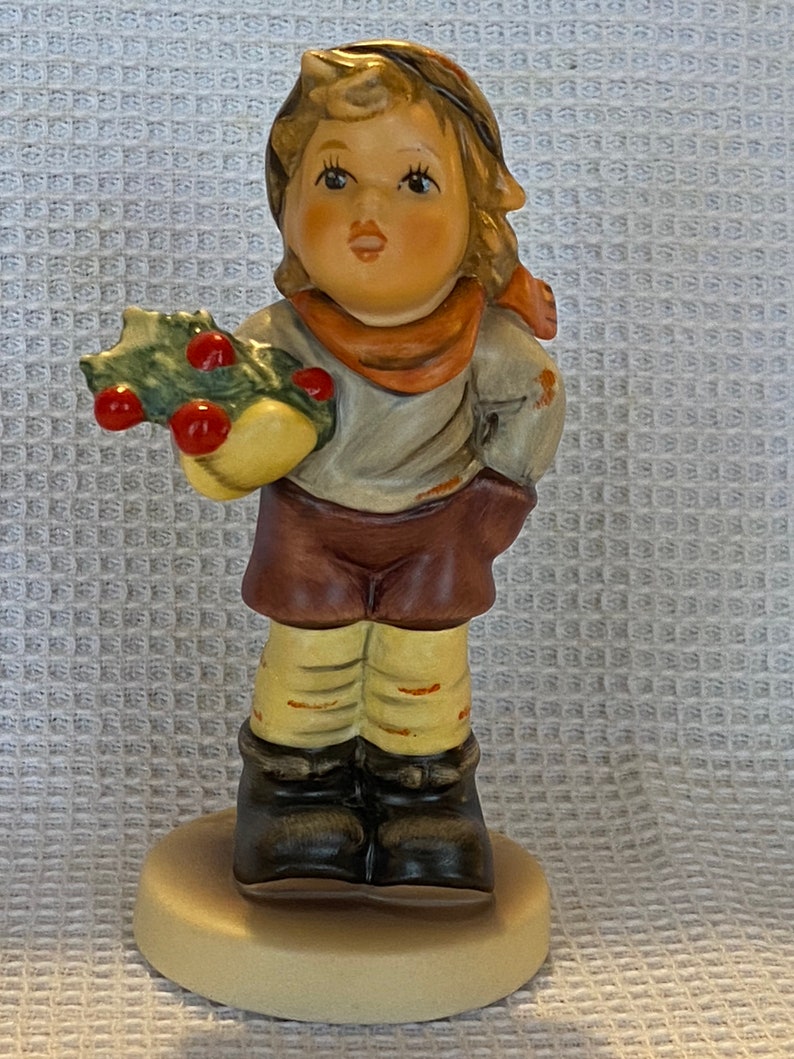 Authentic Goebel M.I Hummel Figurine CHRISTMAS CAROL HUM #2073B TM8 Goebel Germany