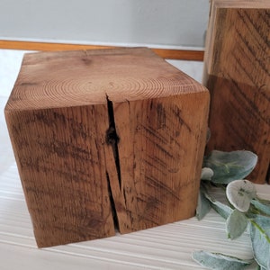 Reclaimed Wood Riser, Vintage Riser, Farmhouse Decor, Plant Stand ...