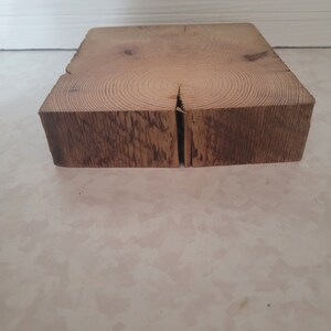 Small Reclaimed Wood Block Riser, Wedding Displays, Centerpieces ...